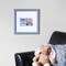 ArtToFrames 12x18 Inch  Picture Frame, This 1.5 Inch Custom Wood Poster Frame is Available in Multiple Colors, Great for Your Art or Photos - Comes with 060 Plexi Glass and  Corrugated Backing (A7II)